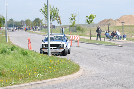 Glimt fra Rallysprint på Regnbueringen
(Foto: Jimmy Lerche (Coverfoto.dk))